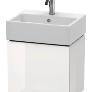Zertifiziert Duravit L-Cube Waschtischunterschrank mit 1 Tür Anschlag rechts 434 x 400 x 341 mm - Taupe Matt
