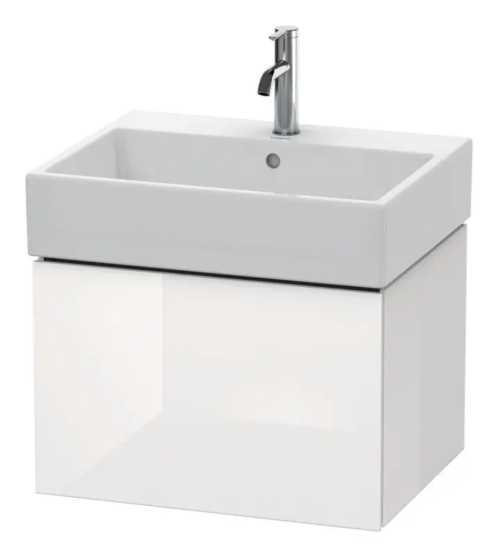 Neue Ware Duravit L-Cube Waschtischunterschrank mit 1 Auszug 584 x 394 x 459 mm - Basalt Matt