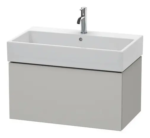 Duravit L-Cube Waschtischunterschrank mit 1 Auszug 784 x 394 x 459 mm - Betongrau Matt Letzte Chance