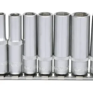 Versand Am Gleichen Tag KS Tools 1/4" Sechskant-Stecknuss-Satz, lang, 10-teilig 4-13 mm