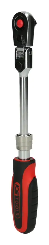 KS Tools 1/4" SlimPOWER Teleskop-Gelenk-Umschaltknarre, 72 Zahn Expressversand