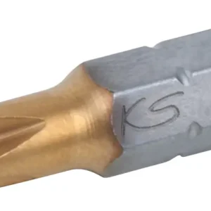 Zertifiziert KS Tools 1/4" TiN Bit, 25 mm, PH1