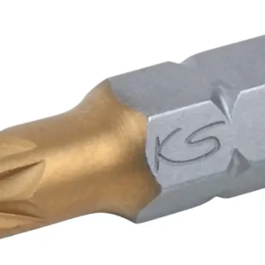 Zertifiziert KS Tools 1/4" TiN Bit, 25 mm, PZ3