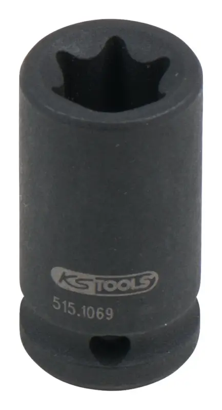 KS Tools 1/4" Torx-E-Kraft-Stecknuss, kurz, E10 Begrenztes Angebot