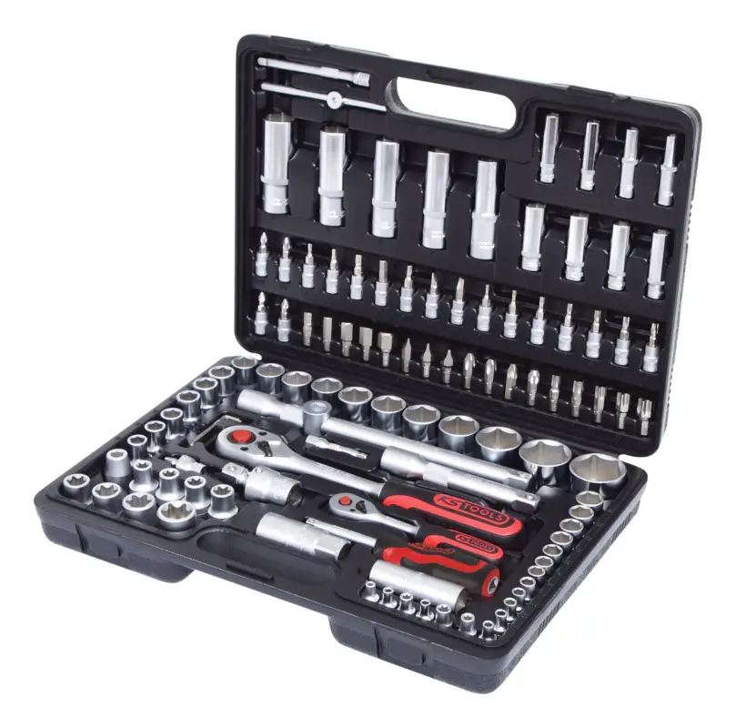 Neue Kollektion KS Tools 1/4"+1/2" Steckschlüssel-Satz, 108-teilig
