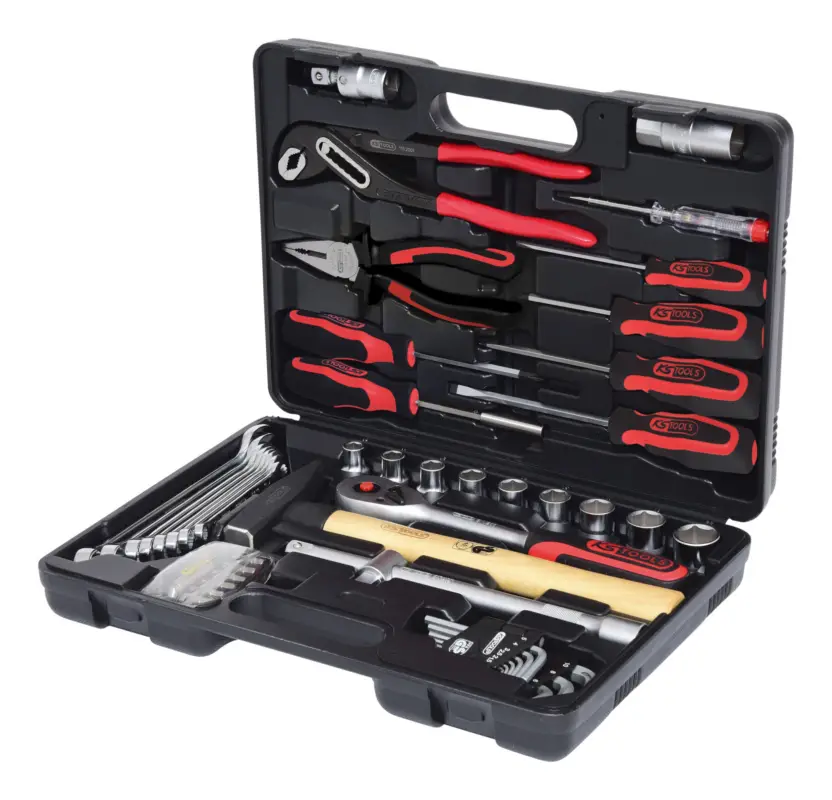 Preiswert KS Tools 1/4"+1/2" Werkzeug-Satz, 50-teilig