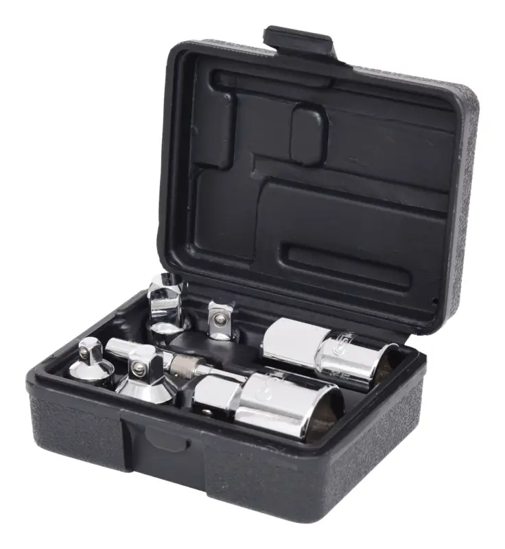 KS Tools 1/4"+3/8"+1/2"+3/4" CHROMEplus Vergrößerungs- und Reduzieradapter-Satz, 7-teilig Abverkauf