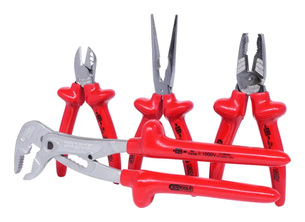 KS Tools 1000V Zangen-Satz, 4-teilig Variante 1 Schneller Versand