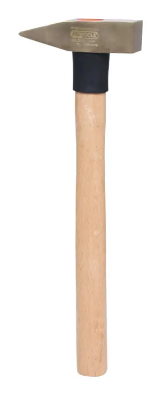 Markenprodukt KS Tools BRONZEplus Schlosserhammer 500 g, mit Hickorystiel
