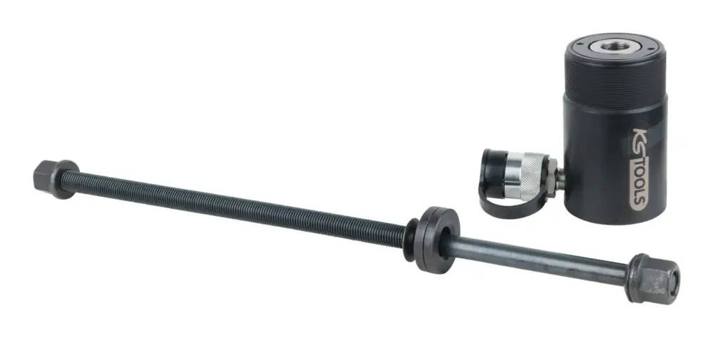 KS Tools Hydraulik-Hohlkolbenzylinder-Satz 12 t mit Spindel, 2-teilig Mega-Angebot