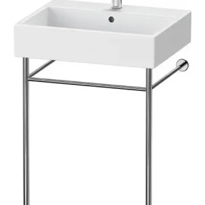 Ausverkauf Duravit Vero Metallkonsole für 235070/045470 - Chrom Hochglanz
