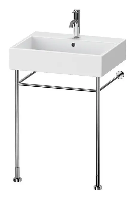 Ausverkauf Duravit Vero Metallkonsole für 235070/045470 - Chrom Hochglanz