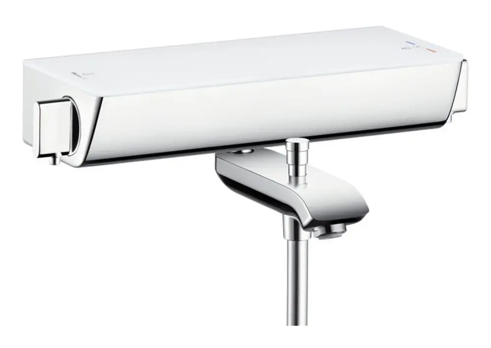 Hansgrohe Ecostat Select Wannenthermostat - Weiß / Chrom Heißes Angebot
