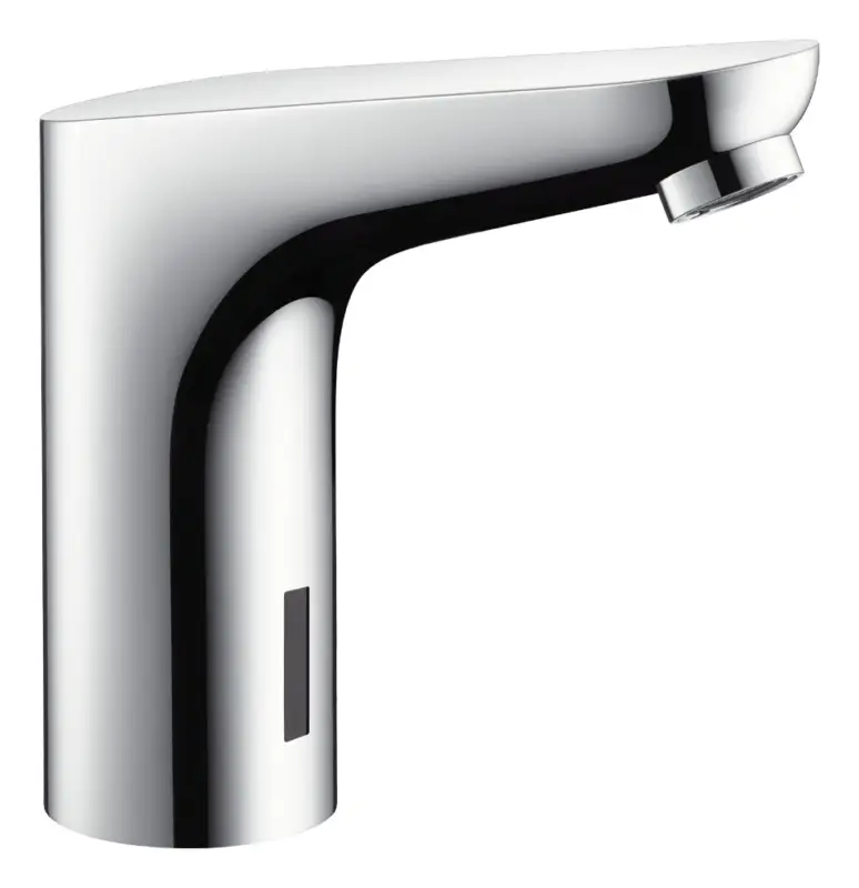 Hansgrohe Focus Elektronik-Waschtischmischer mit Temperaturvoreinstellung mit Batteriebetrieb - Chrom Solange Der Vorrat Reicht