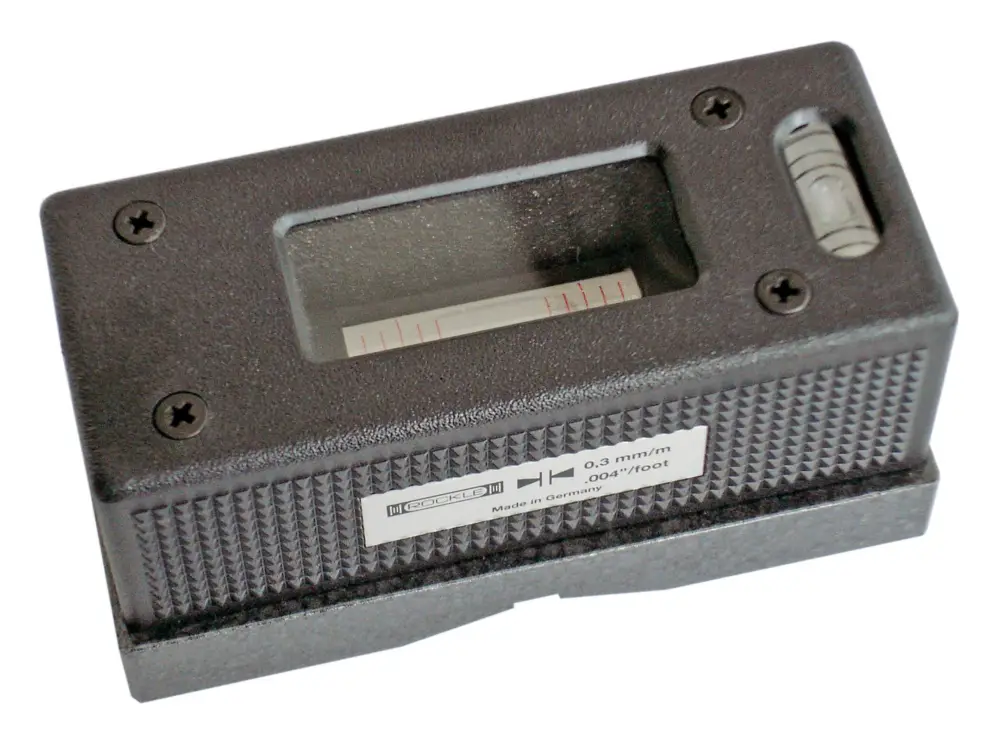 Röckle Kurbelzapfen-Wasserwaage 60 x 42 mm / Genauigkeit 0,2 mm Neu Im Sortiment