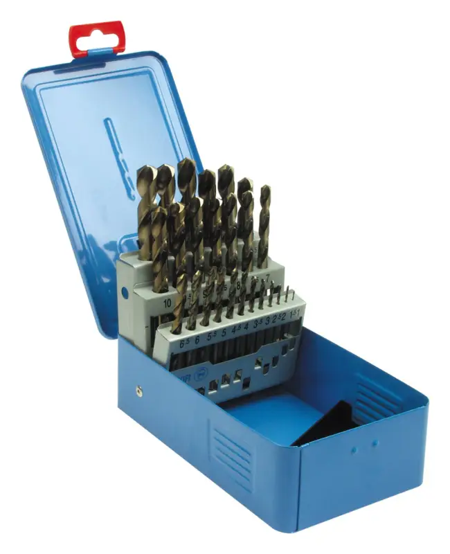 PTG Spiralbohrer-Satz D338N geschliffen 1-13 mm HSSCo 25tlg. Expressversand