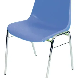 Nur Für Kurze Zeit Nowy Styl Schalenstuhl Beta chrom / dunkelblau(Verpackungseinheit: 4Stück)