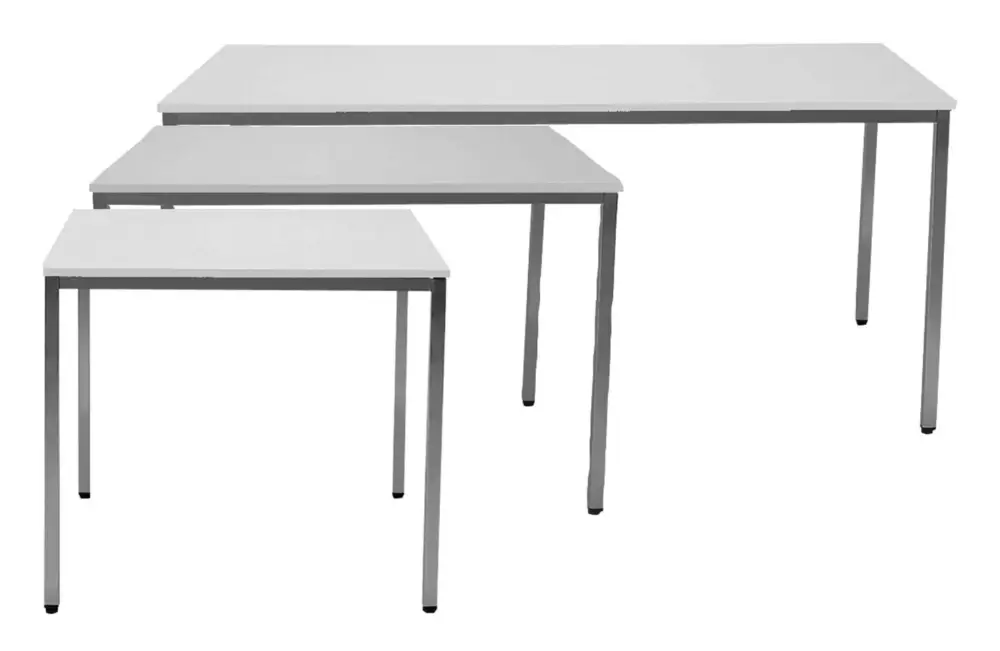 Nowy Styl Tisch 800 x 800 mm lichtgrau / lichtgrau Versand Am Gleichen Tag