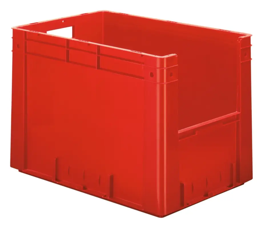 LA KA PE Transportkasten VTK 600 / 420-4 rot Solange Der Vorrat Reicht