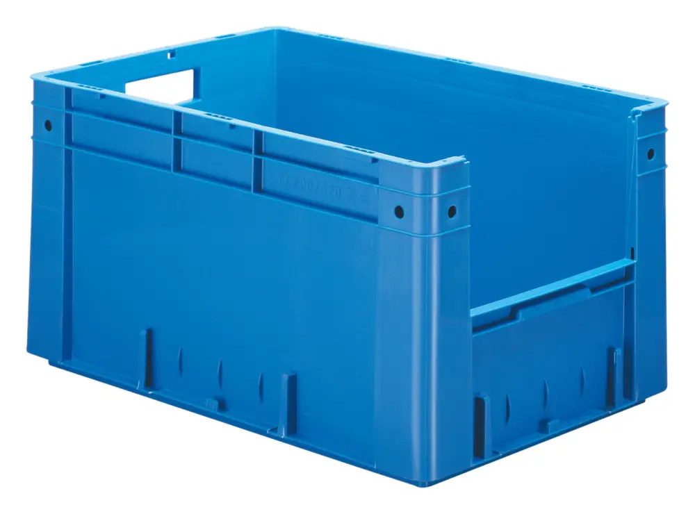 Garantierte Lieferung LA KA PE Transportkasten VTK 600 / 320-4 blau