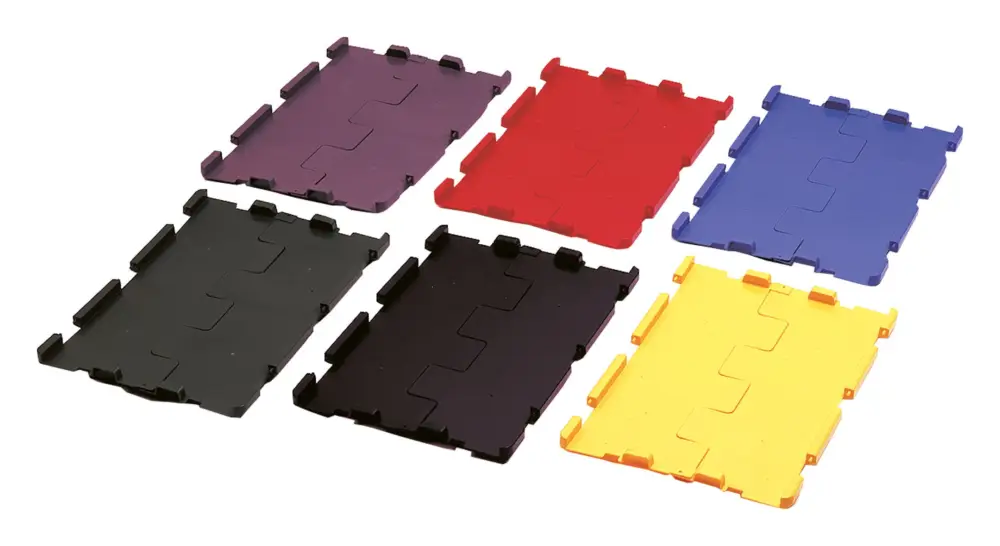 Kracherpreis LA KA PE Klappdeckel blau für VTK 300 (Pack a 4 Stück)