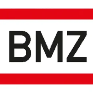 SafetyMarking Brandschutz-Schild Folie BMZ 297 x 105 mm Versand Am Gleichen Tag