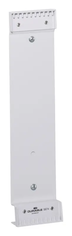 Neuheit Durable Wandhalter Vario leer grau für 10 Tafeln