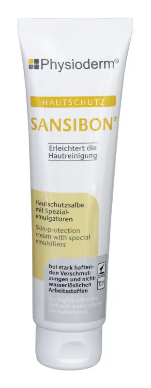 Bestpreis Physioderm Hautschutzcreme Sansibon, 100 ml Tube