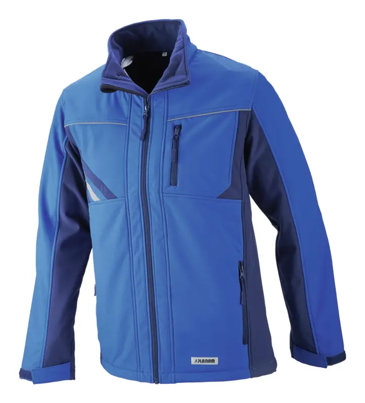 Planam Softshelljacke Highline, kornblau, Größe 2XL Top-Seller