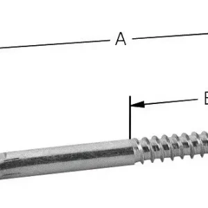 Sofort Bestellen Pollmann Einschraub-Haken D13 x 160 mm hell verzinkt