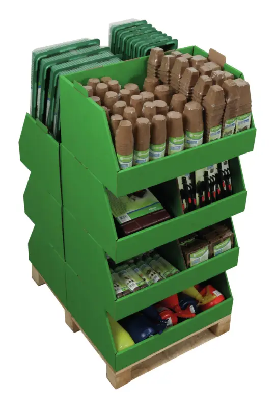 Neu Im Sortiment Floraworld Display "Anzucht" 1/2 Palette