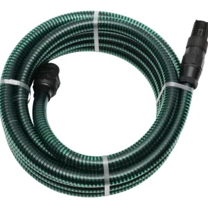 Rabatt Floraworld Schlauchgarnitur 4m, 1" PVC-Armatur, grün