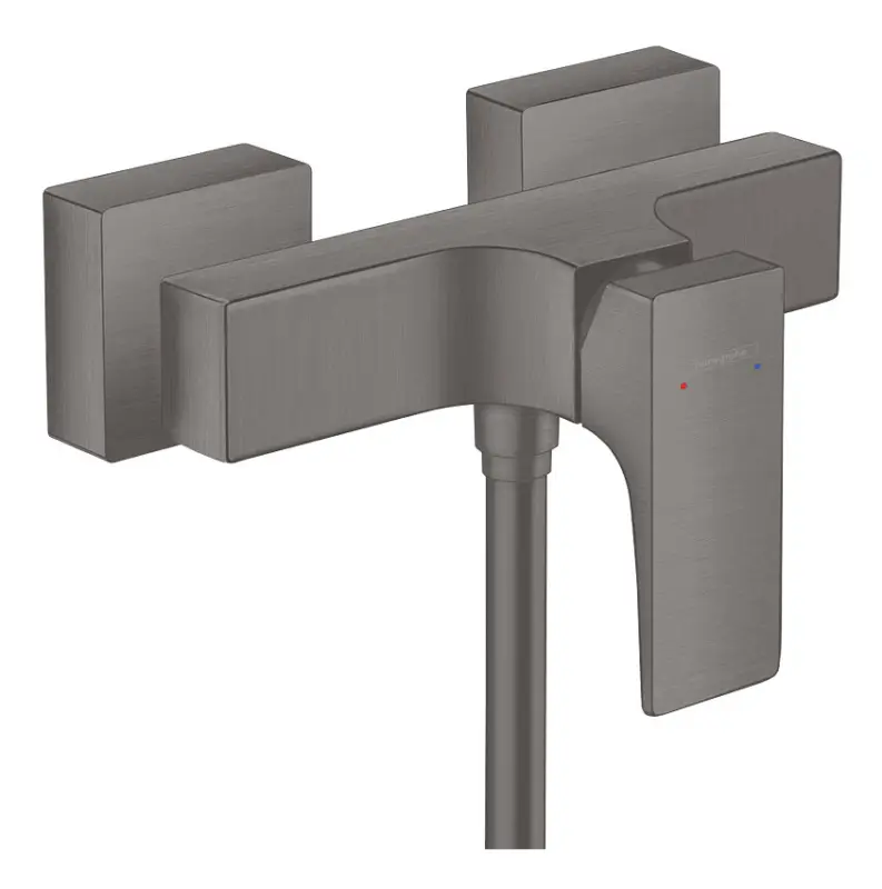 Must-Have Hansgrohe Metropol Einhebel-Brausemischer Aufputz - Brushed Black Chrome