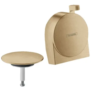 Aktuell Hansgrohe Exafill S Fertigset Wanneneinlauf, Ablauf- und Überlaufgarnitur - Brushed Bronze