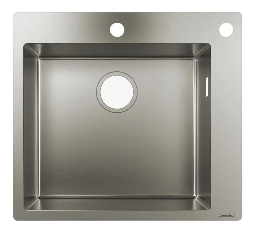 Ausverkauf Hansgrohe S71 Einbauspüle S712-F450 - Edelstahl