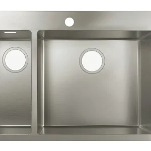 Ausverkauf Hansgrohe S71 Einbauspüle S712-F655 180/450 - Edelstahl