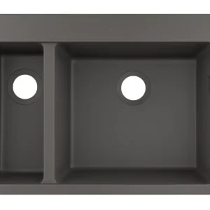 Aktuell Hansgrohe S51 Einbauspüle S510-F635 180/450 - Steingrau