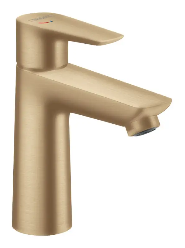 Hansgrohe Talis E Einhebel-Waschtischmischer 110 CoolStart mit Zugstangen-Ablaufgarnitur - Brushed Bronze Knallerangebot