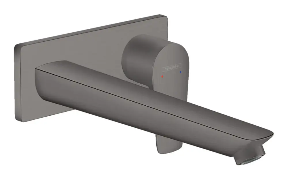 Hansgrohe Talis E Einhebel-Waschtischmischer Unterputz Ausladung 225 mm - Brushed Black Chrome Finale Aktion