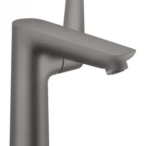 Aktuell Hansgrohe Talis E Einhebel-Waschtischmischer 150 mit Zugstangen-Ablaufgarnitur - Brushed Black Chrome