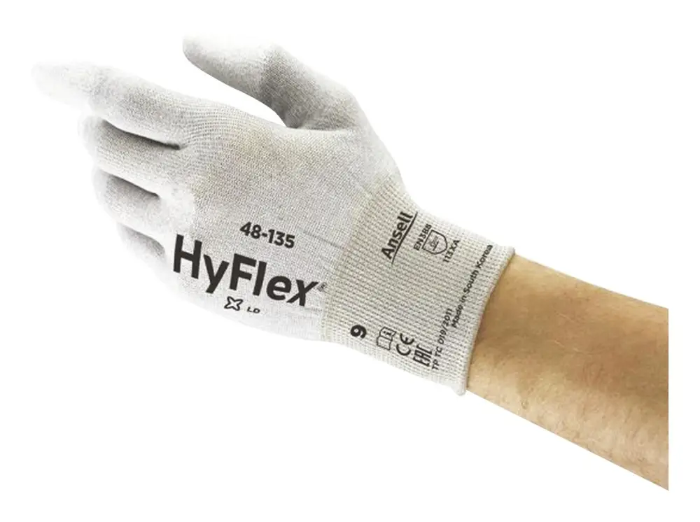 Ansell Handschuh HyFlex 48-135, Größe 6(Verpackungseinheit: 12Paar) Nur Für Kurze Zeit