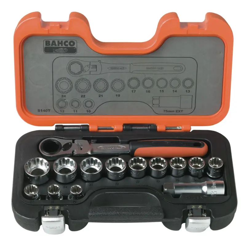Sonderangebot Bahco Durchsteck-SteckschlüsselSatz, 14-teilig