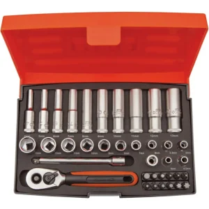 Billig Bahco Steckschlüssel-Satz 1/4" SL25L