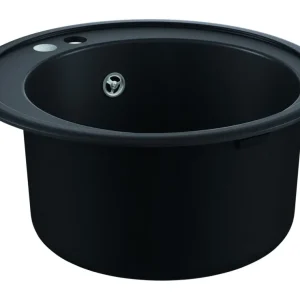 Grohe K200 Komposit Einbauspüle Dm. 510 mm - Granit Schwarz Sonderaktion