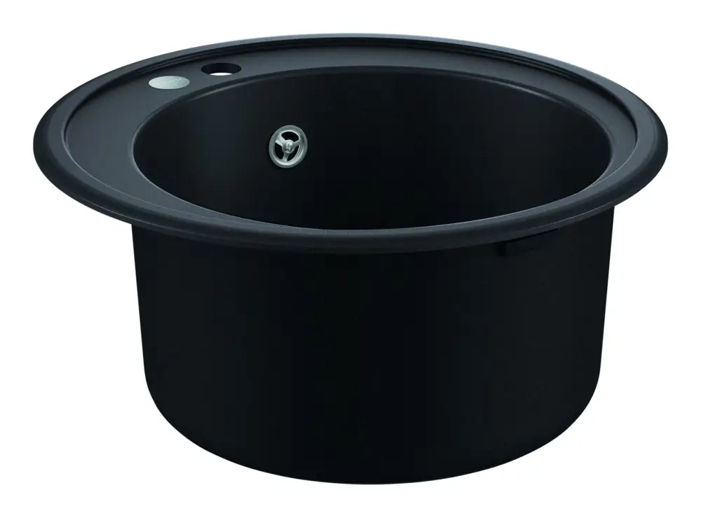 Grohe K200 Komposit Einbauspüle Dm. 510 mm - Granit Schwarz Sonderaktion