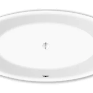 Repabad Ferrara F Ovalbadewanne 180 x 85 cm Freistehend - Weiß Markenprodukt