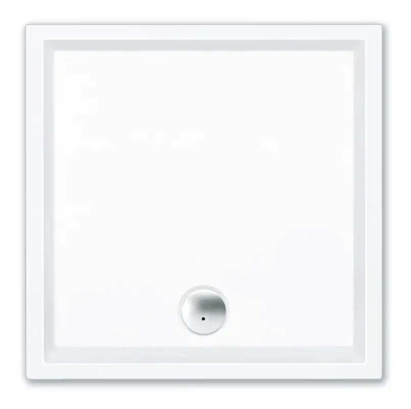 Repabad Wien Rechteckduschwanne 100 x 80 cm mit repaGRIP - Weiß Preisreduziert