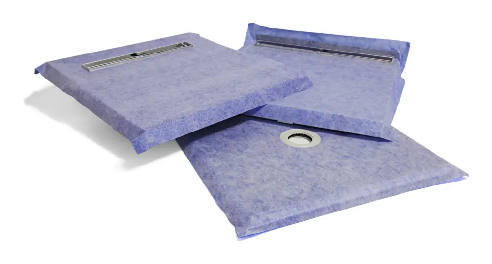 Repabad Quadratisches Bodenelement 150 x 150 cm barrierefrei Ablauf außen Mega-Angebot