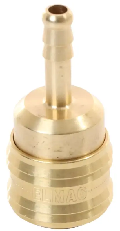 Kupplung mit Schlauchtülle 6 mm Messing Sonderangebot