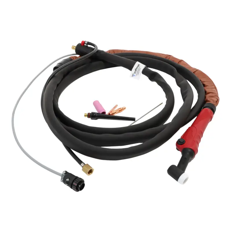 WIG-Schlauchp. SR 26/4m - HF U/D für TIG SOUND´s ohne Wasserkühlung, SteckerØ 13mm 35/50mm² inkl. UP/DOWN Leistungsregelung am Handgriff Beliebt